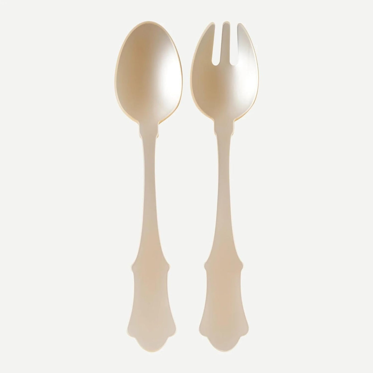 Old Fashion Honorine Salad Serving Set | Pearl