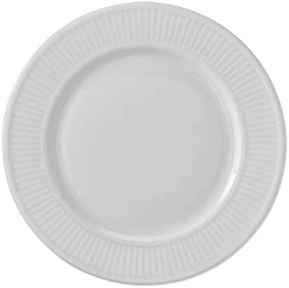 Pillivuyt Plisse White Porcelain Salad Plate | 6.5"