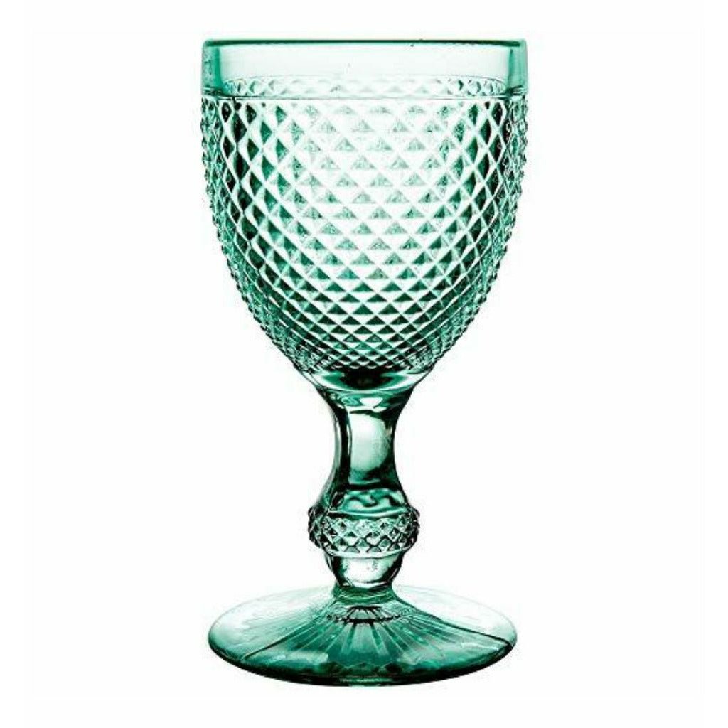 Bicos Mint Green Water Goblet (Set of 4) - Home Decors Gifts online | Fragrance, Drinkware, Kitchenware & more - Fina Tavola