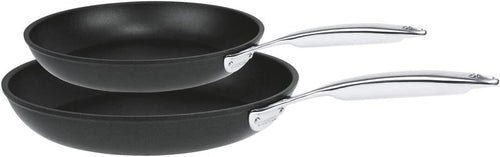 Cristel Castel Pro Ultralu Non-Stick 8" and 9.5" Frying Pans Set of 2