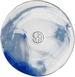 Kosta Boda Mine White Decorative Plate, 7.9" Diameter