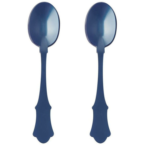 Old Fashion Steel Blue Serving Spoon Set - Home Decors Gifts online | Fragrance, Drinkware, Kitchenware & more - Fina Tavola