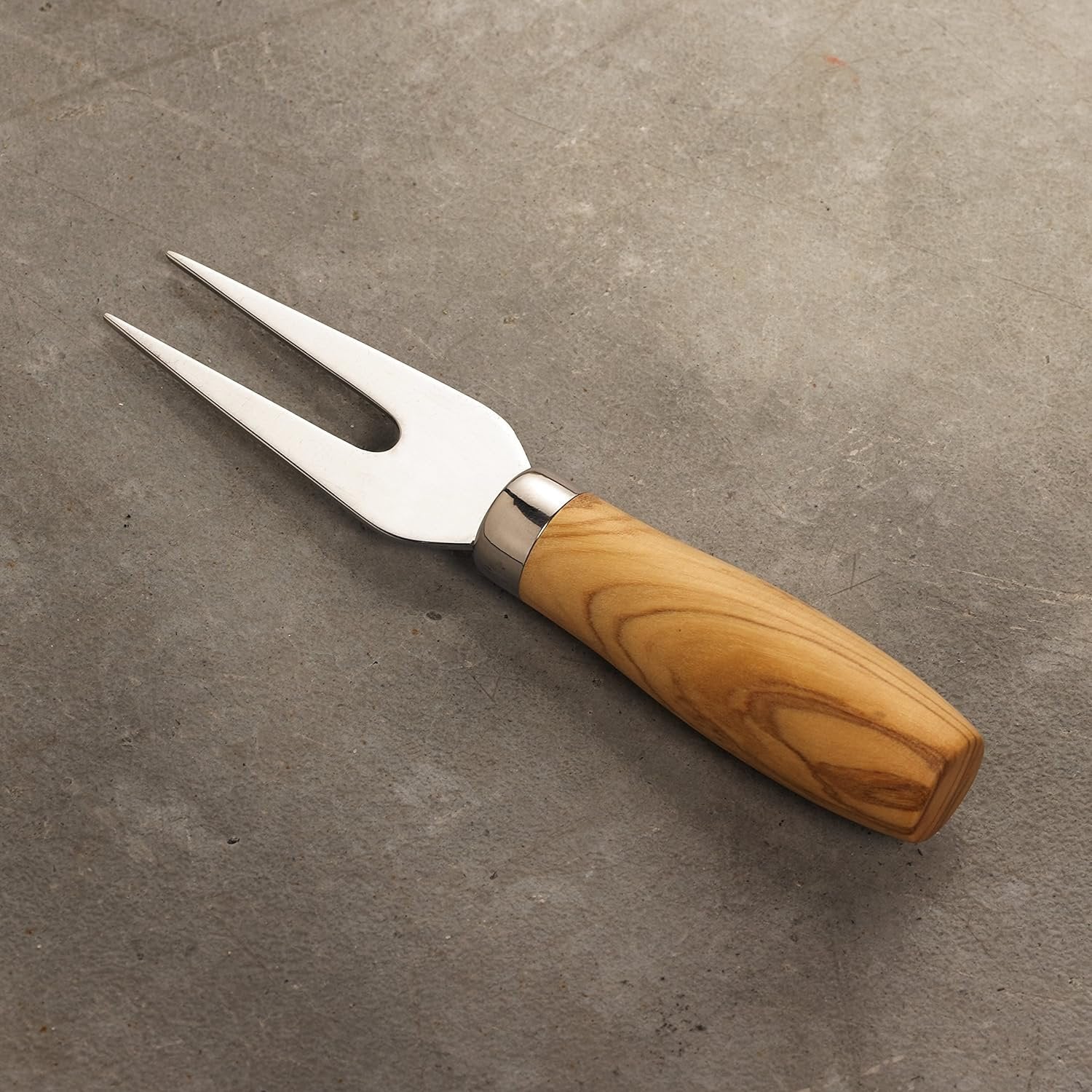 Berard Stainless Steel Cheese Knife Set with Olivewood Handles - Thumbnail 3