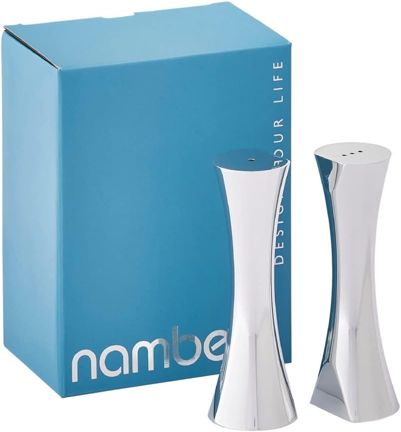 Nambe Kissing Salt & Pepper Shakers