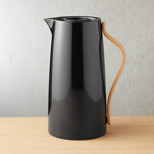 Emma Black Vacuum Jug Coffee - Home Decors Gifts online | Fragrance, Drinkware, Kitchenware & more - Fina Tavola