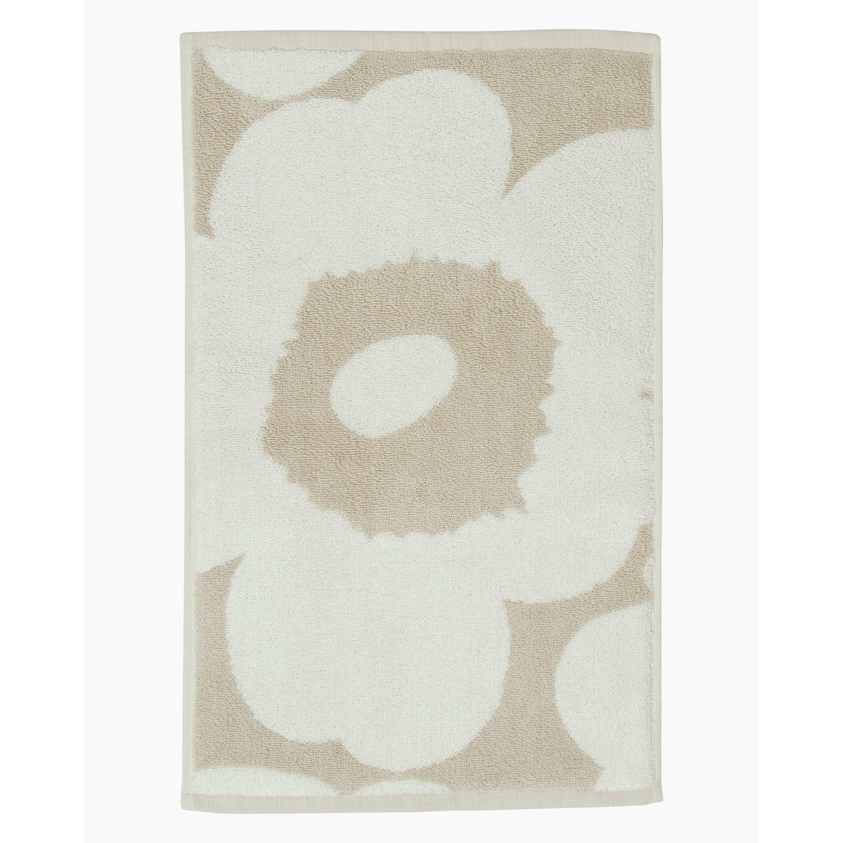 Marimekko Unikko Towel | Beige & White