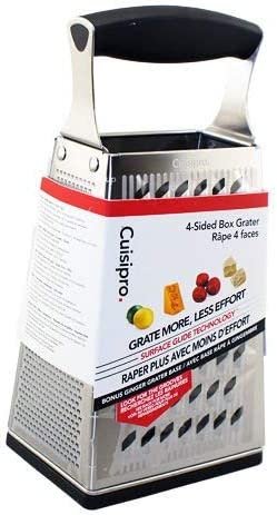 Cuisipro Stainless Steel 4 Sided Box Surface Grater