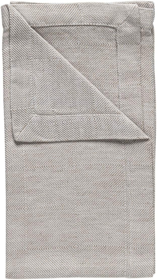 Casafina Emilia Collection Cloth Napkin in Linen & Cotton | Latte Tan