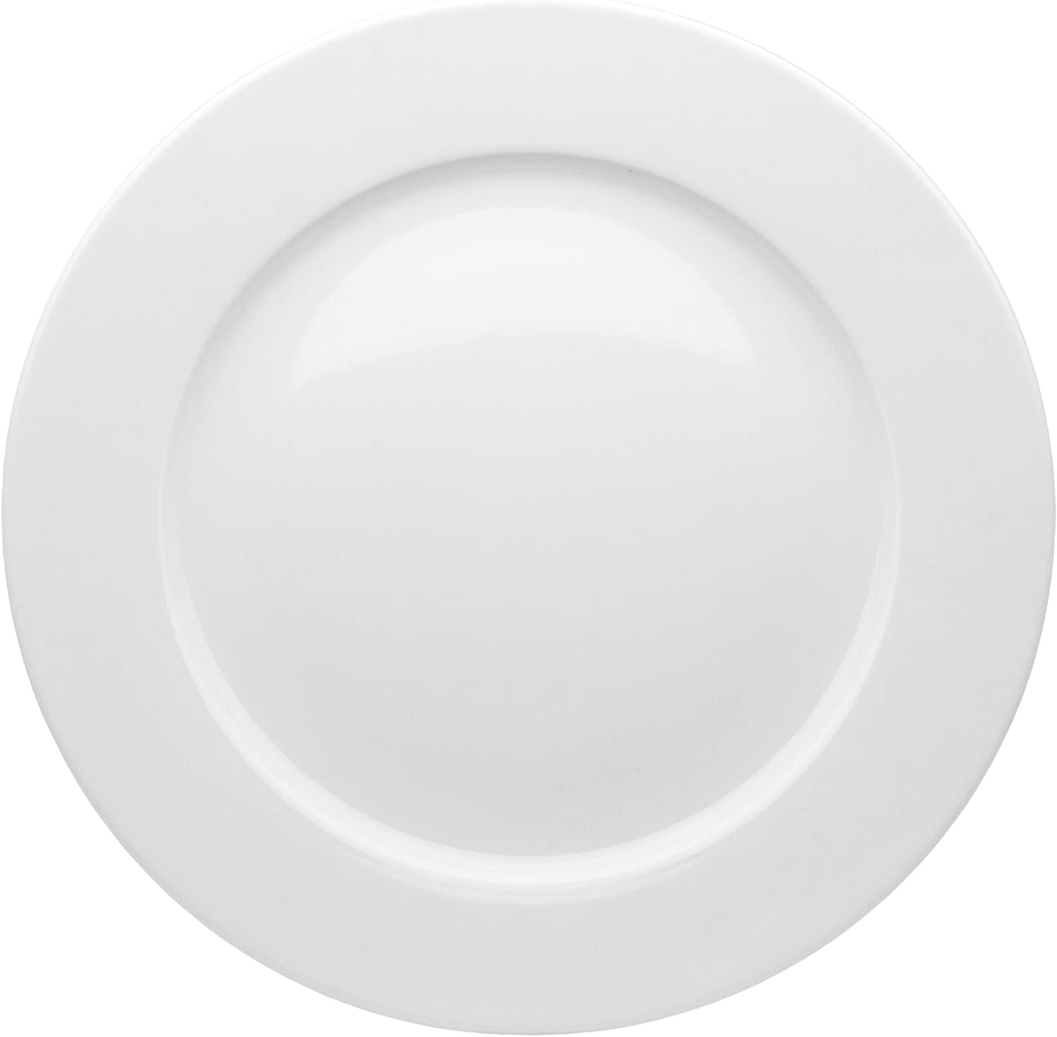 Pillivuyt Sancerre White Porcelain Plate | 7.75"D
