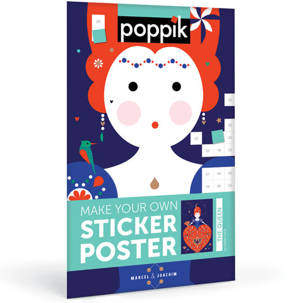 Mosaic Creative Sticker Activity Poster | The Queen