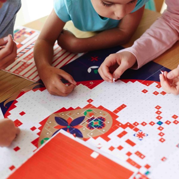 Mosaic Creative Sticker Activity Poster | The Queen