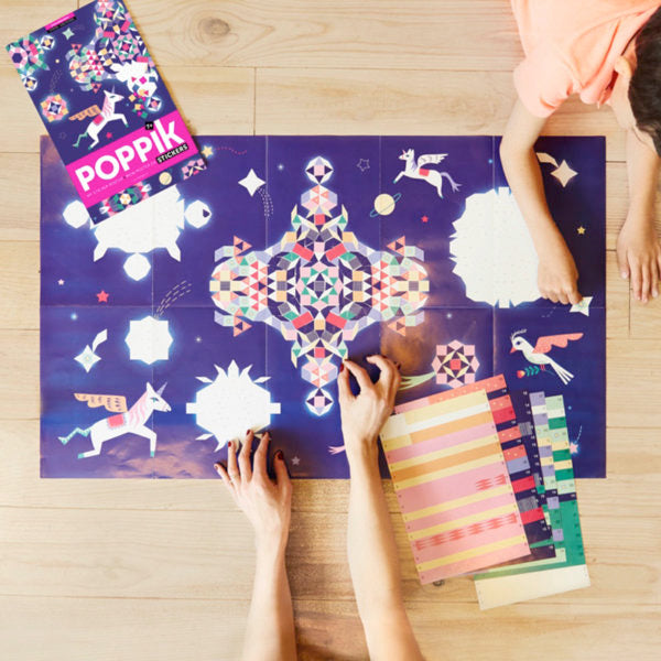 Mosaic Creative Sticker Activity Poster | Constellation