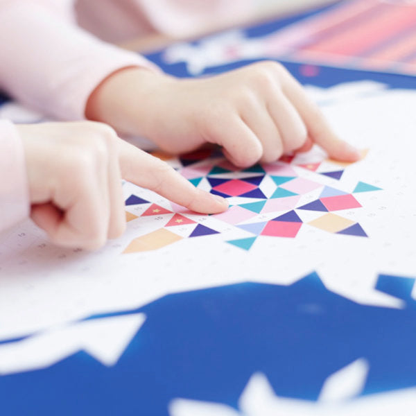 Mosaic Creative Sticker Activity Poster | Constellation