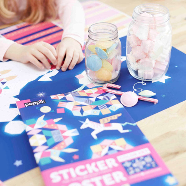 Mosaic Creative Sticker Activity Poster | Constellation