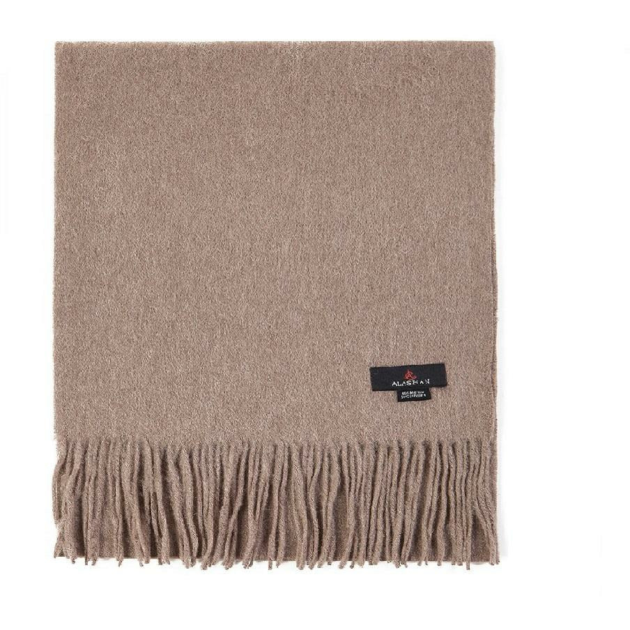 Cashmere Blend Woven Scarf in Mushroom - Home Decors Gifts online | Fragrance, Drinkware, Kitchenware & more - Fina Tavola